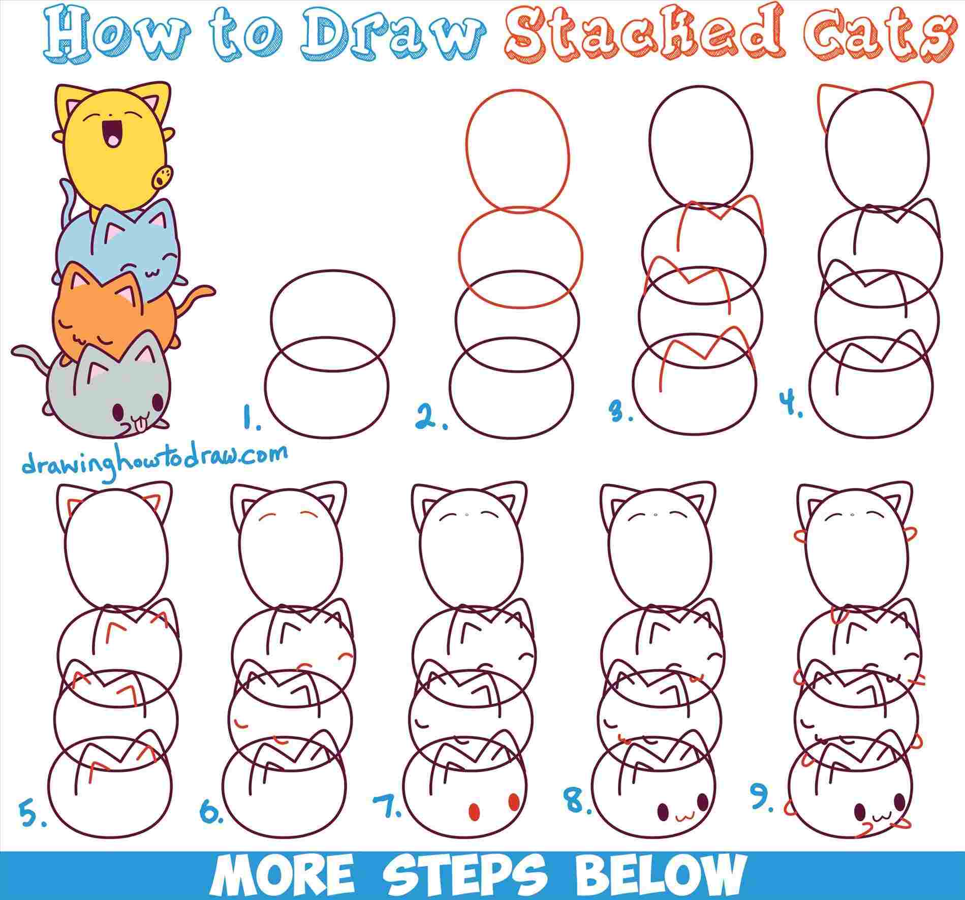 1899x1771 Step - Easy Steps Drawing A Cat