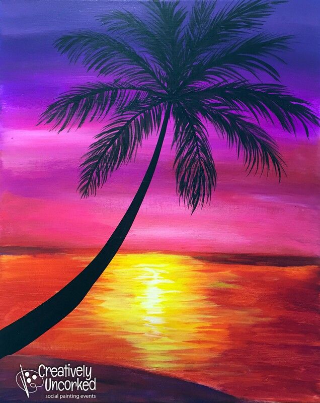 Easy Sunset Drawing at PaintingValley.com | Explore collection of Easy ...