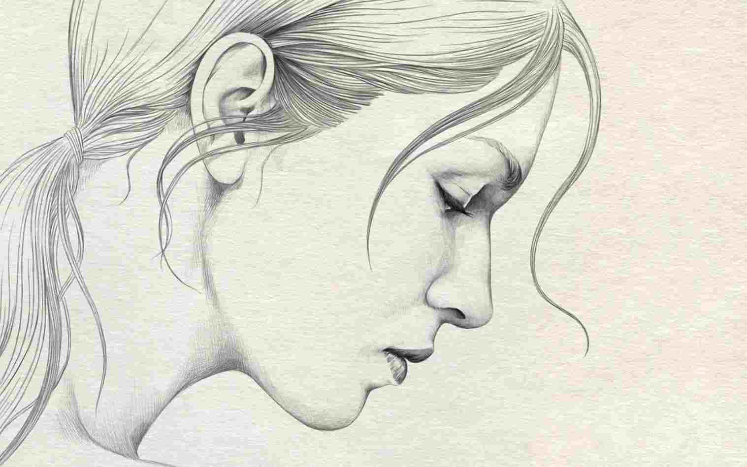 Featured image of post Woman Easy Pencil Drawing Images - One can simply start off with a pencil drawing on the adobe photoshop.