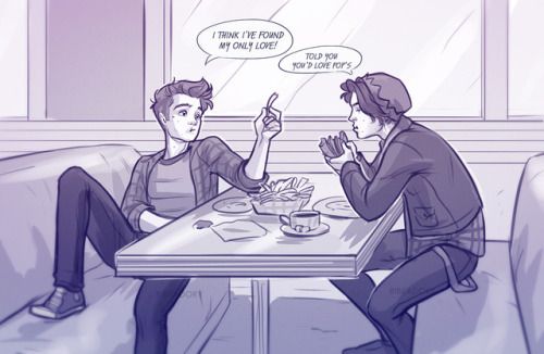 500x326 Image Result For Character Eating Food Drawing Perspective - Eating Food Drawing