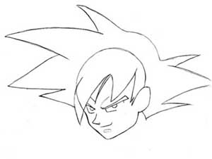 300x226 draw goku draw it eazy - Eazy Drawing