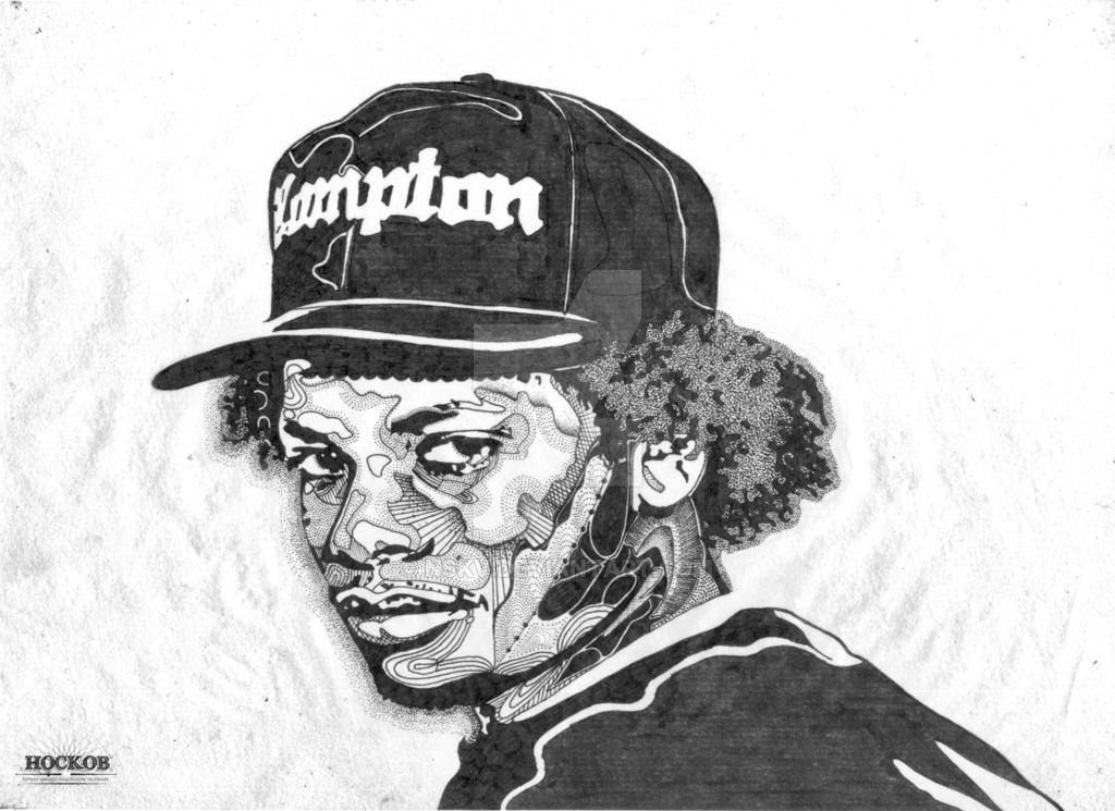 Eazy e тату эскиз