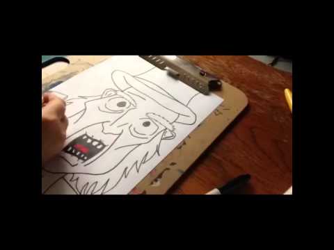 480x360 ebenezer scrooge speed drawing - Ebenezer Scrooge Drawing