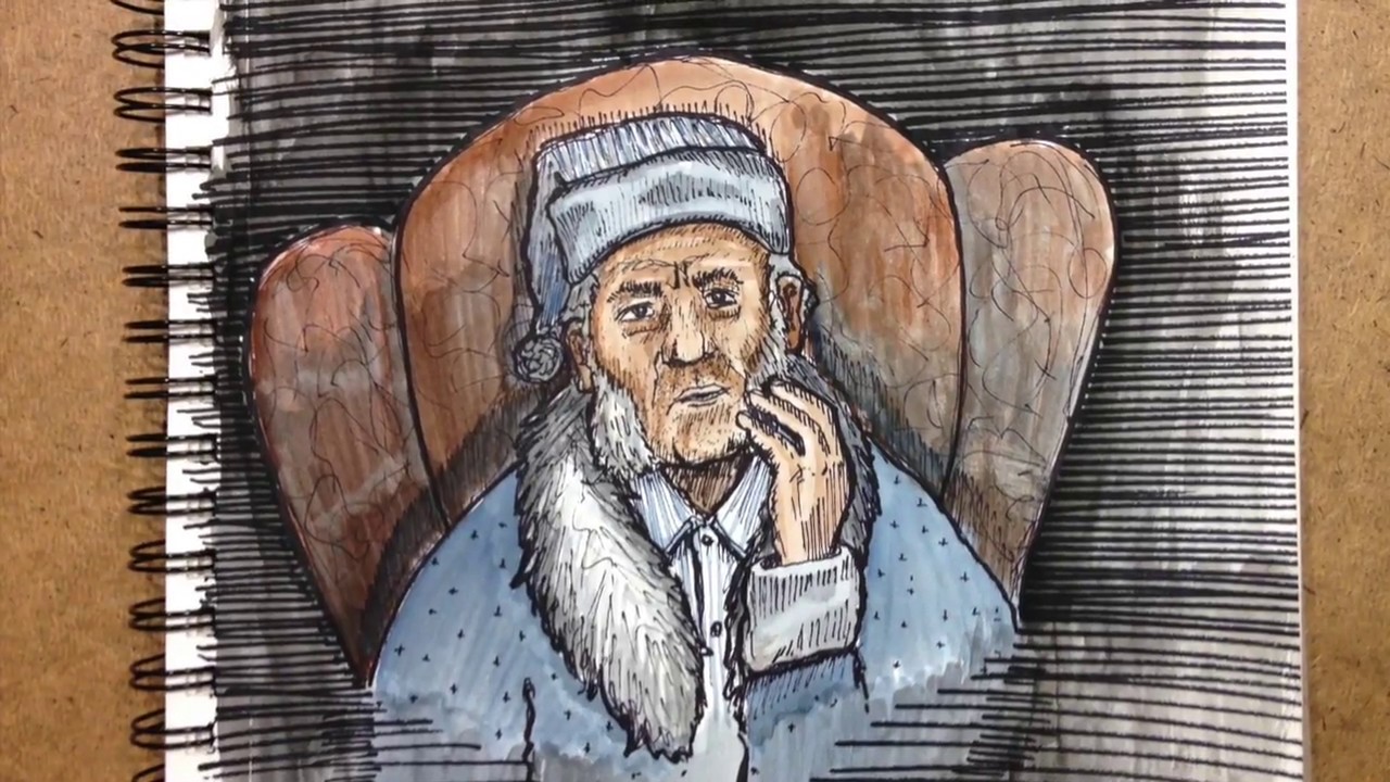 1280x720 drawing ebenezer scrooge - Ebenezer Scrooge Drawing