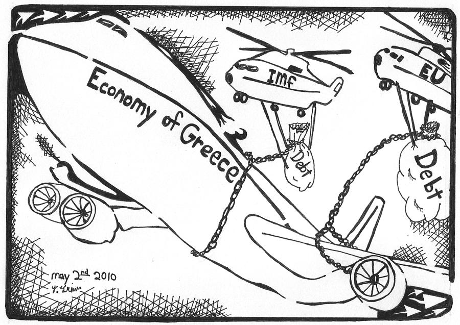 900x637 Editorial Maze Cartoon - Economy Drawing