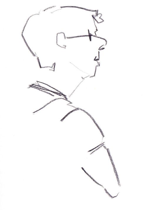 500x714 Economy Of Line Drawing Ii Contour Economy Of Line - Economy Drawing