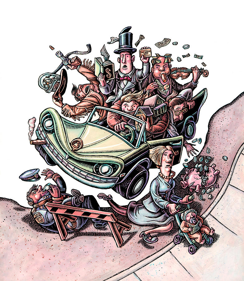 784x900 American Economy Drawing - Economy Drawing