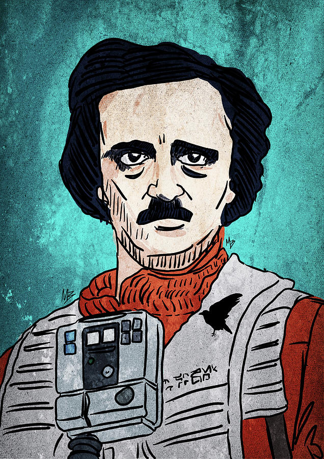 Edgar Allan Poe Drawing at Explore collection of