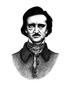236x300 Edgar Allan Poe Drawings Fine Art America - Edgar Allan Poe Drawing