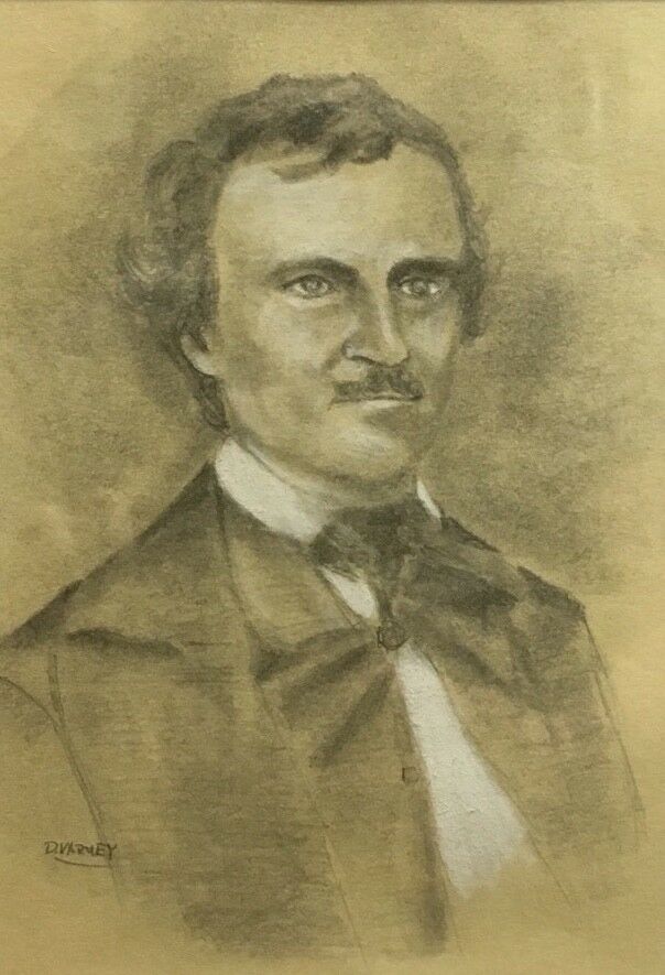 Edgar Allan Poe Drawing at Explore collection of