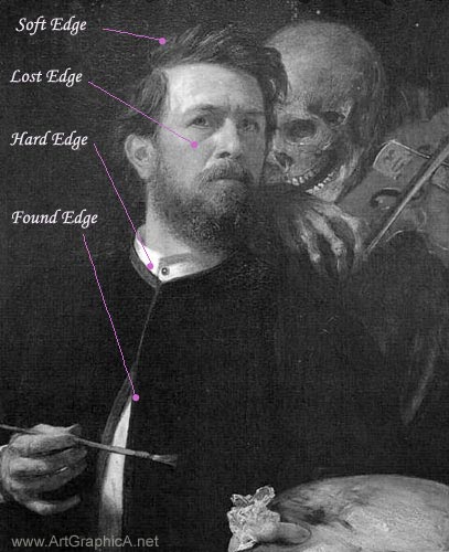 407x500 lost found hard soft edges - Edge Drawing