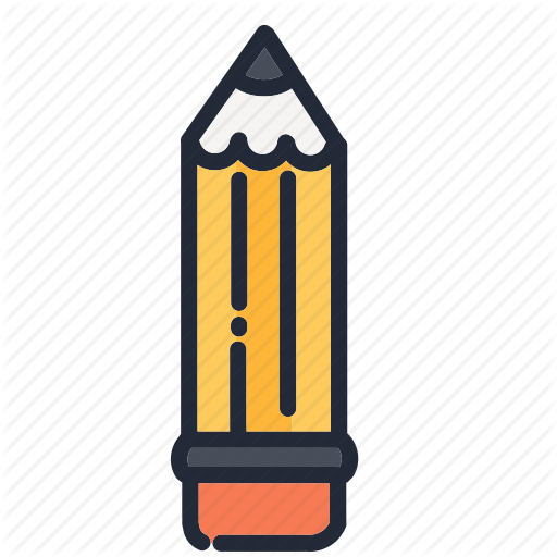 512x512 drawing, education, educational, pen, pencil, school, supplies icon - Education Drawing
