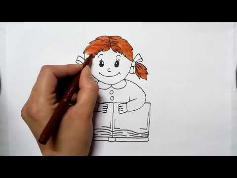480x360 girl education drawing for kids step - Education Drawing