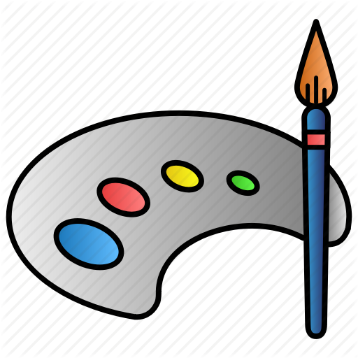 512x512 art, brush, drawing, education, learning, paint icon - Education Drawing