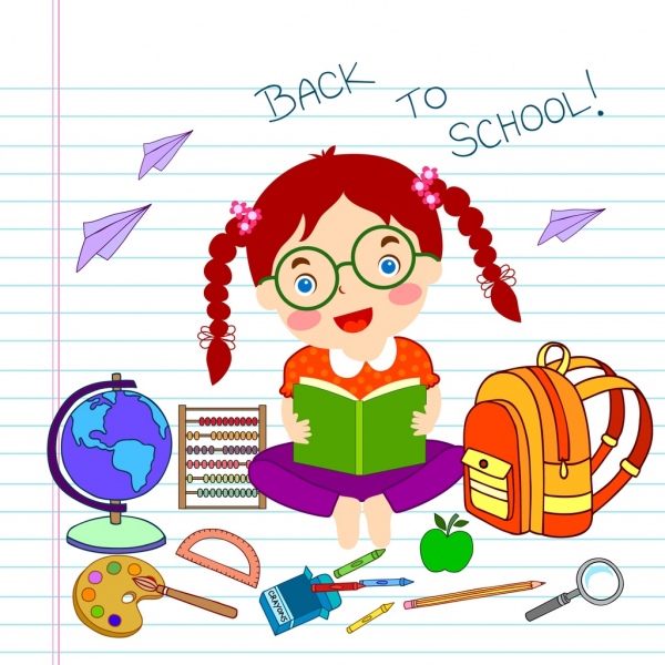 600x600 back to school background hand drawing education icons free vector - Education Drawing