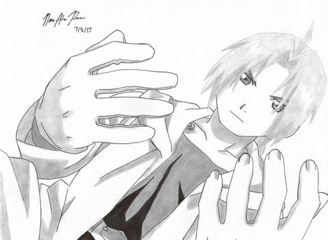 479x350 edward elric drawing - Edward Elric Drawing