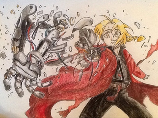 320x240 throw back to my edward elric drawing - Edward Elric Drawing