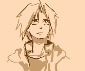 300x250 edward elric - Edward Elric Drawing
