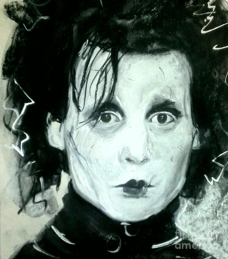 791x900 edward scissorhands drawing - Edward Scissorhands Drawing