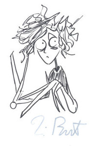 202x300 tim burton edward scissorhands drawing lot art - Edward Scissorhands Drawing