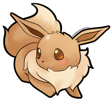 380x350 Quick Eevee Drawing - Eevee Drawing