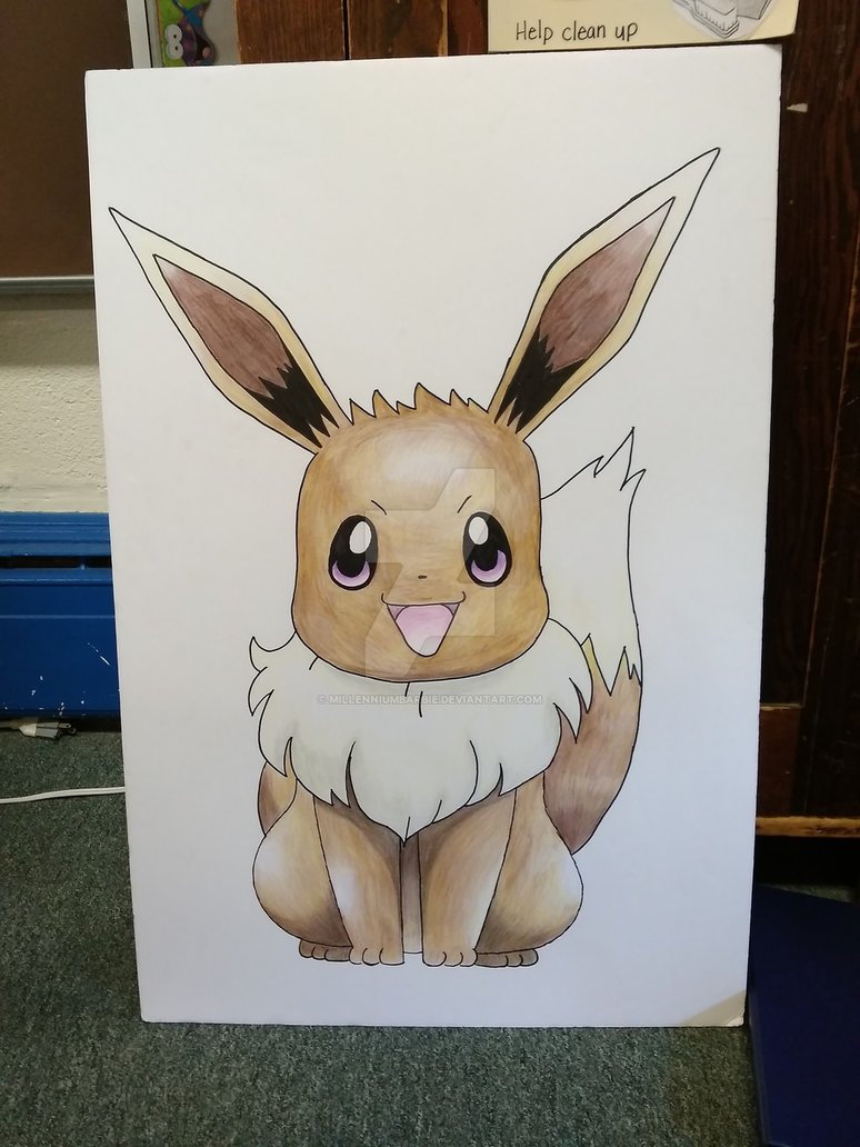 774x1032 Eevee Drawing - Eevee Drawing