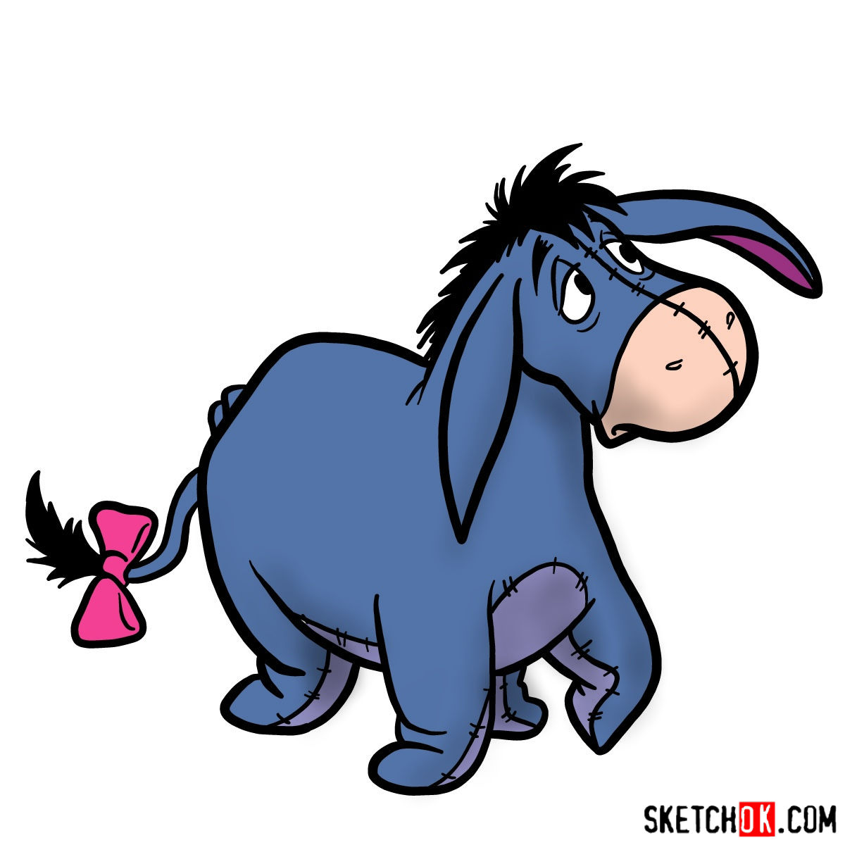 Eeyore Drawing at PaintingValley.com | Explore collection of Eeyore Drawing