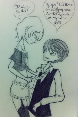 320x478 my effort to draw in my fren style of da conversation btw ian - Effort Drawing