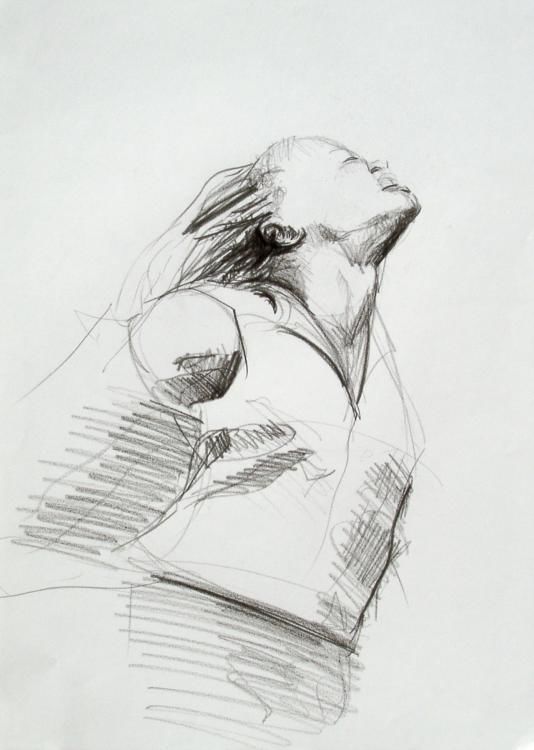 534x750 L'effort Drawing - Effort Drawing