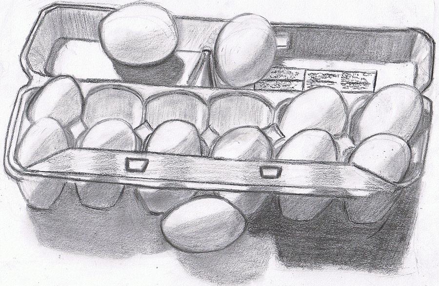 900x586 egg carton party drawing - Egg Carton Drawing