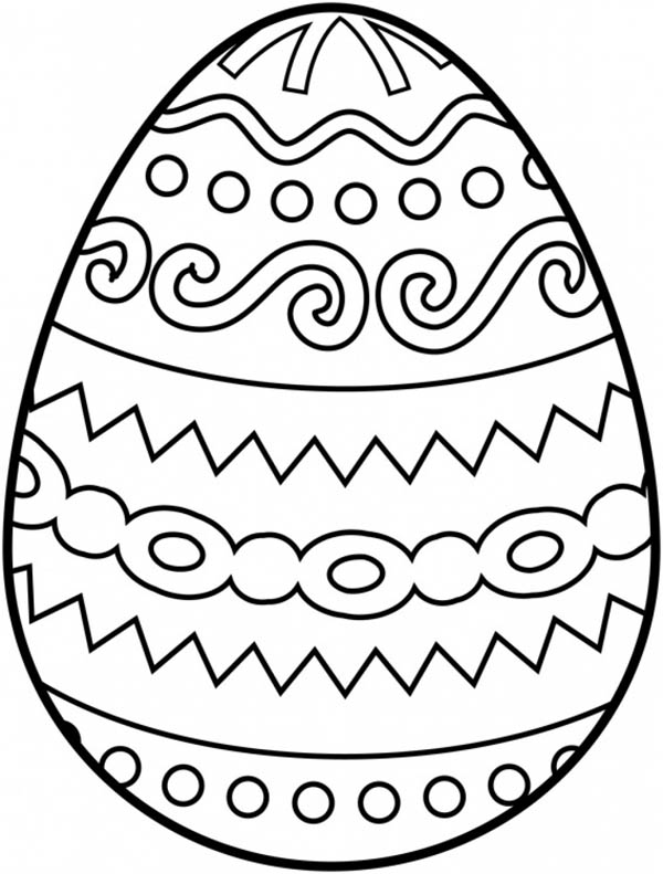 600x791 Easter Egg Drawing Designs Hd Easter Images - Egg Drawing