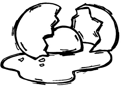 400x300 Eggs Drawing Image Drawing Skill - Egg Drawing