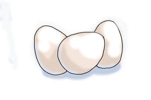 300x200 How To Draw Eggs - Egg Drawing