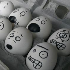 236x236 egg faces to crack you up! - Egg Drawing Faces