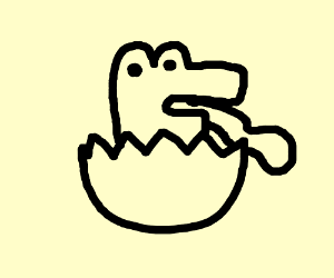 300x250 Yoshi Egg Hatching Drawing - Egg Hatching Drawing