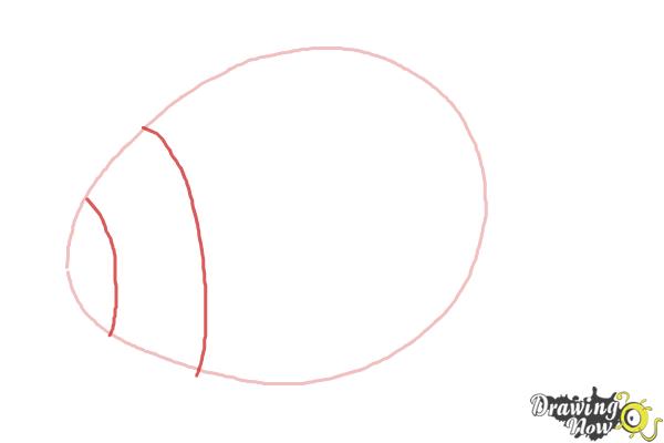 600x400 How To Draw An Easter Egg - Egg Line Drawing