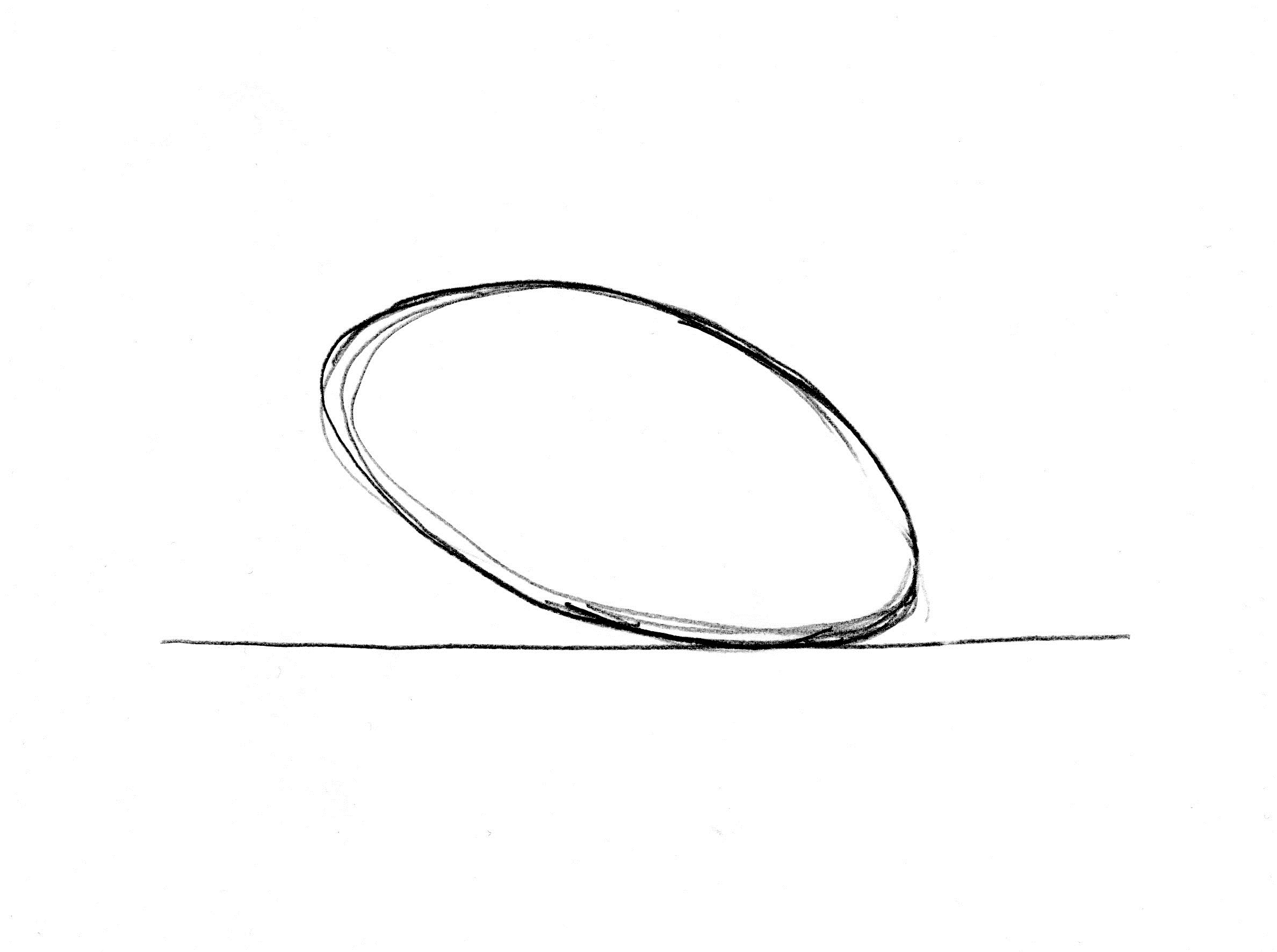 2377x1772 Swan Drawing Step - Egg Line Drawing