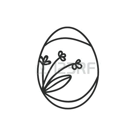 450x450 easter egg outline egg drawing templates bunny outline images - Egg Outline Drawing