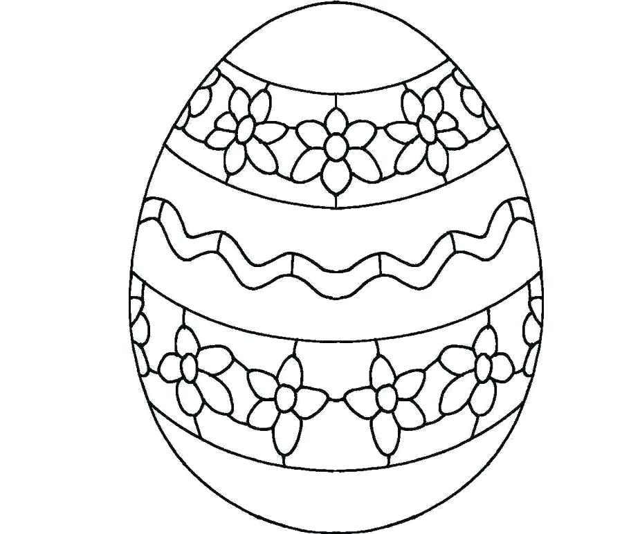 925x772 Easter Eggs Template Egg Ideas - Egg Outline Drawing