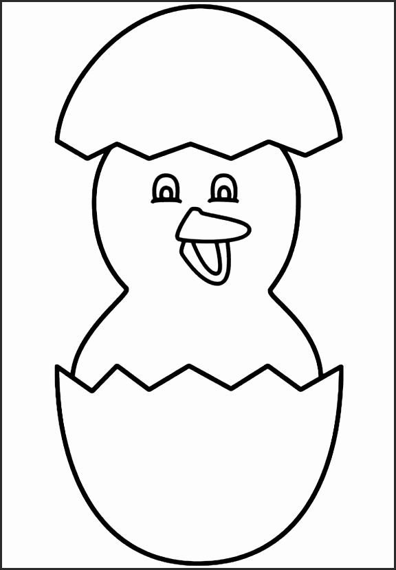 576x829 Huge Collection Of 'easter Egg Drawing Template' Download More - Egg Outline Drawing