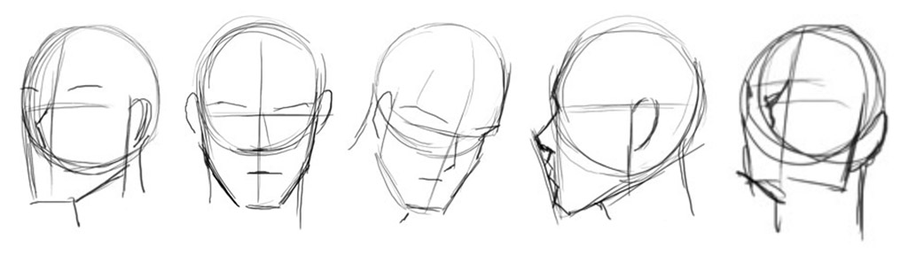 1024x288 How To Draw Comics Character Design Drawing The Figure Dirk I - Egg Shape Drawing