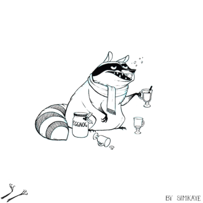 400x400 F Eggnog Tumblr - Eggnog Drawing