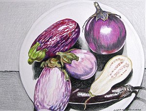 300x228 eggplant drawings fine art america - Eggplant Drawing