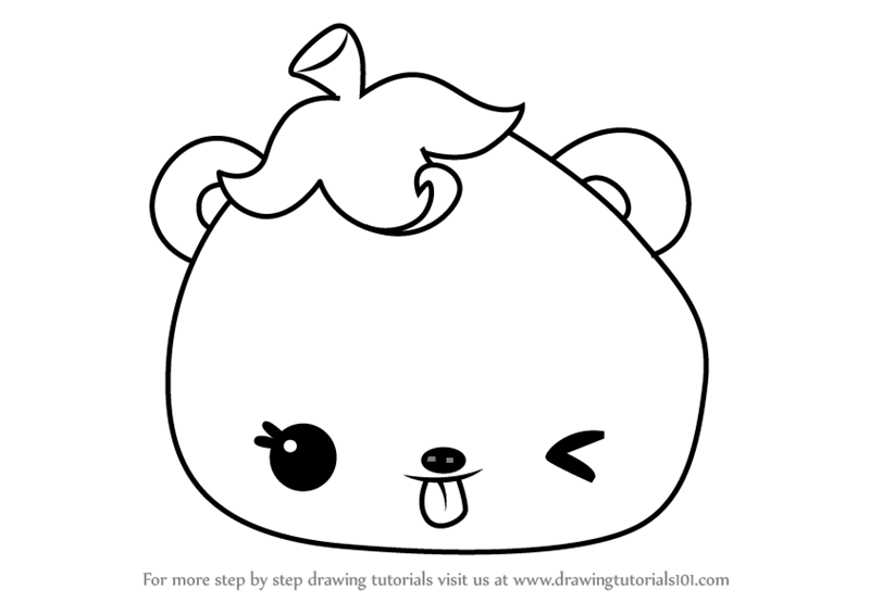 800x566 learn how to draw emma eggplant from num noms - Eggplant Drawing