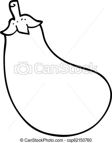 368x470 line drawing cartoon eggplant - Eggplant Drawing