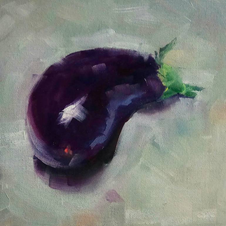 770x767 eggplant drawing - Eggplant Drawing
