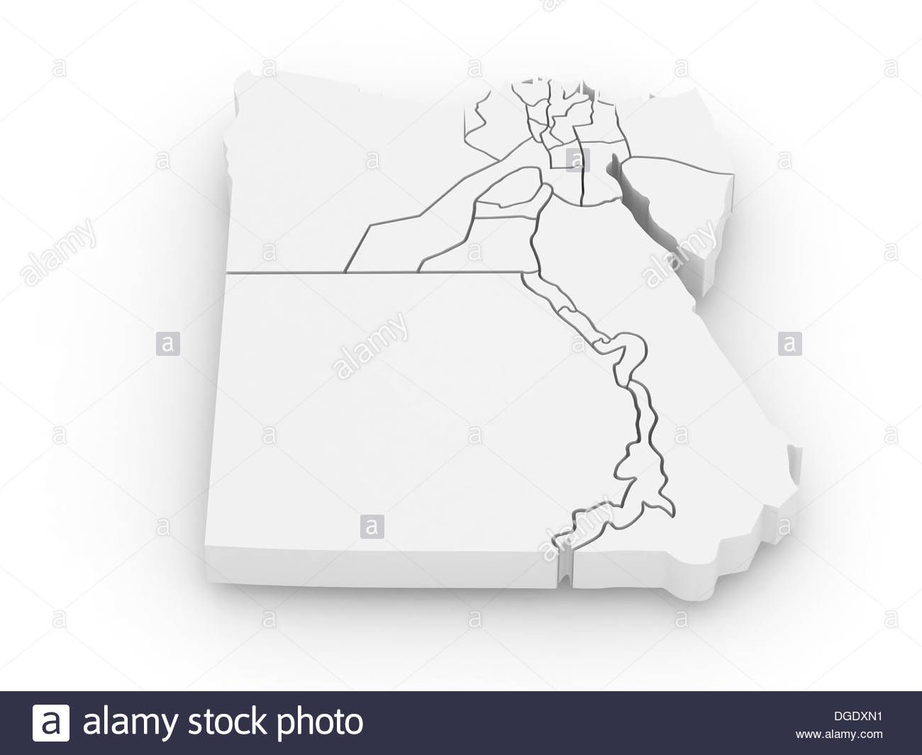 1300x1065 map of egypt black and white picturetomorrow - Egypt Map Drawing