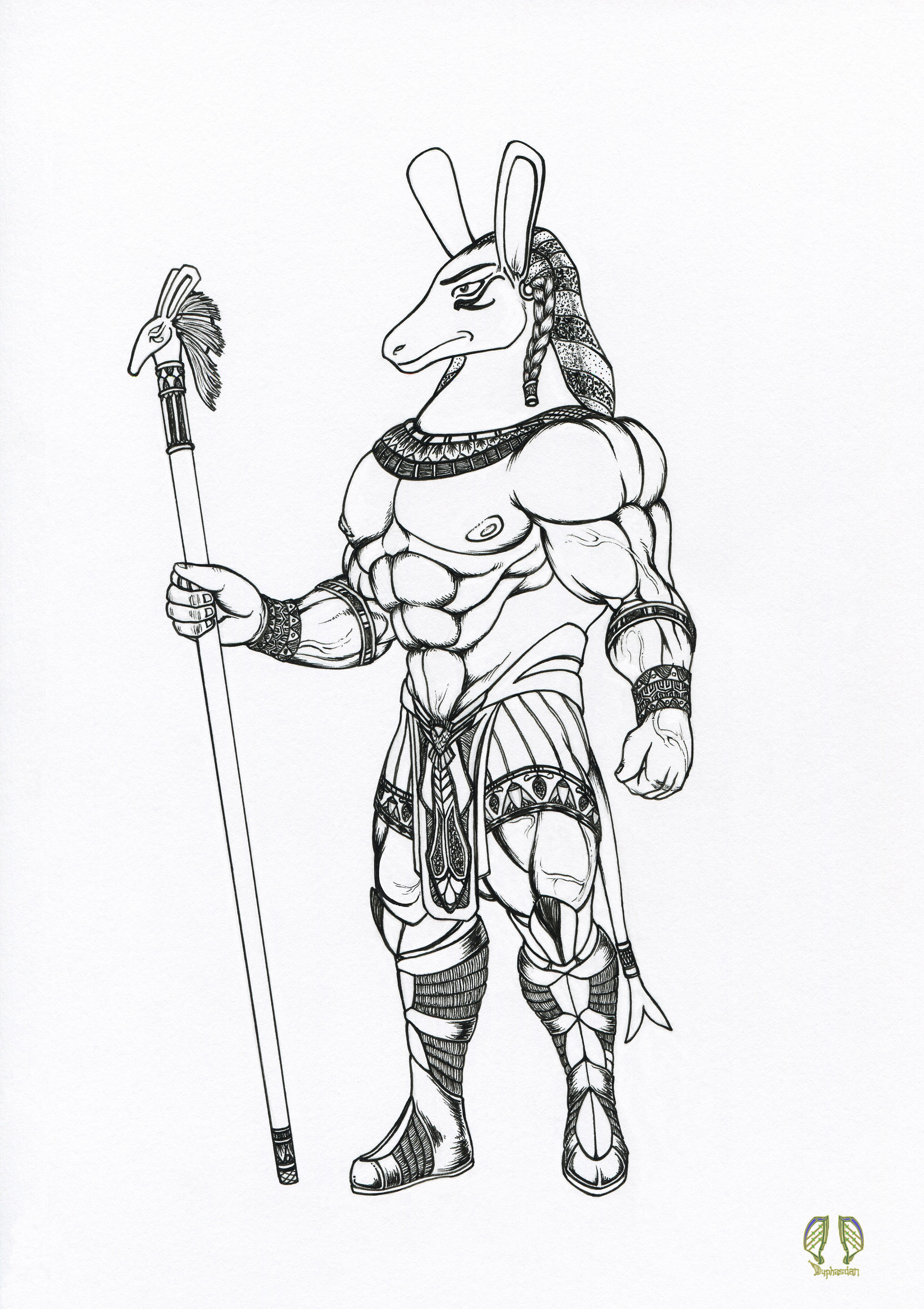 3190x4518 easy to draw egyptian gods this is an ink line art drawing - Egyptian Drawings