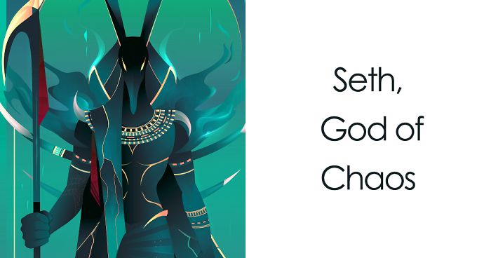 700x368 i recreated illustrations of old magnificent egyptian gods - Egyptian Gods Drawings