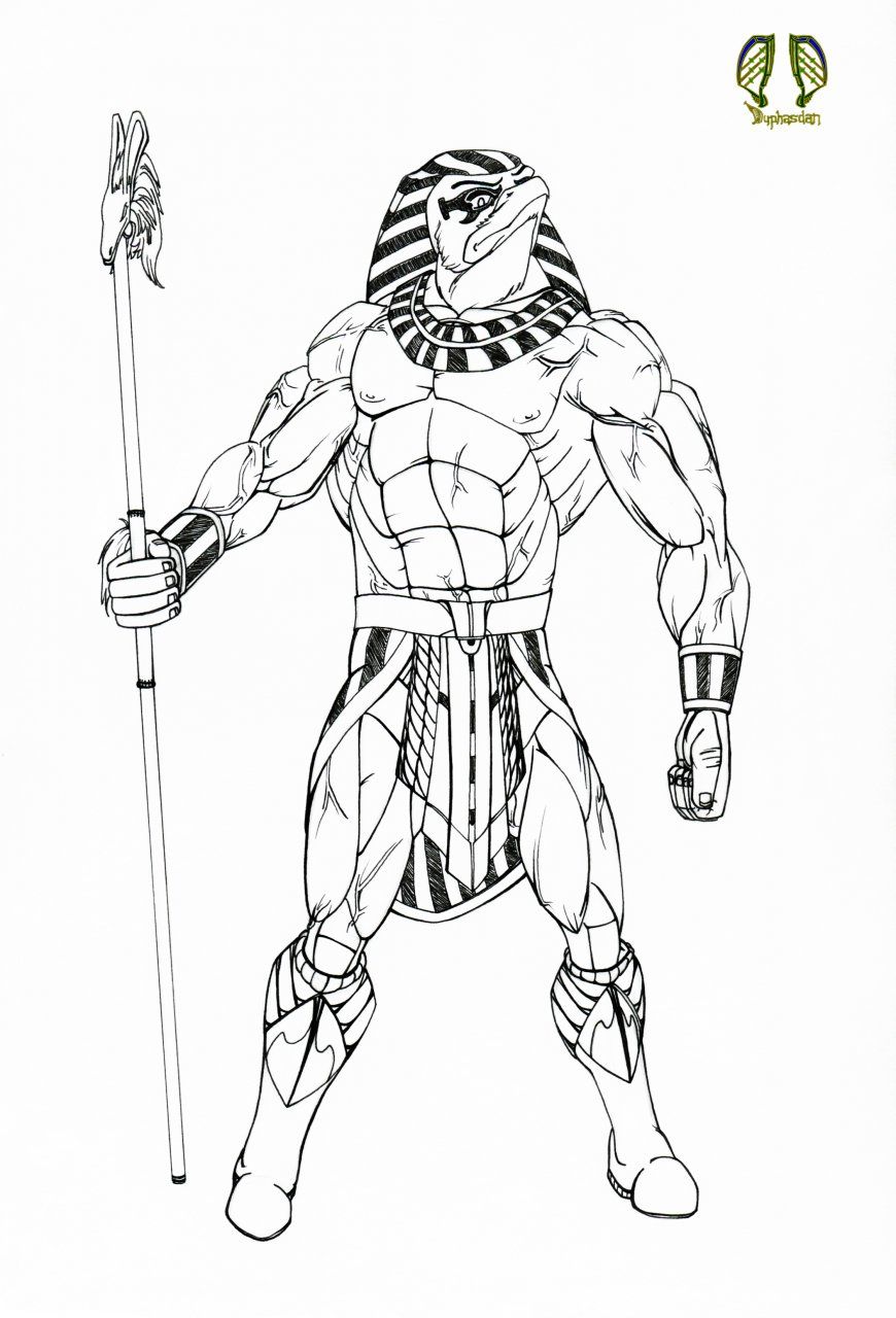 Egyptian Gods Drawings at Explore collection of